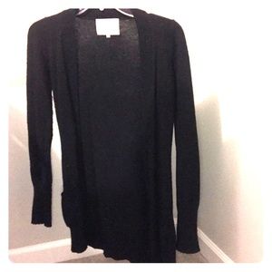 Black cardigan